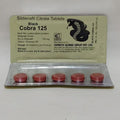 Black Cobra 125mg Tablets - Pack of 5 tablets