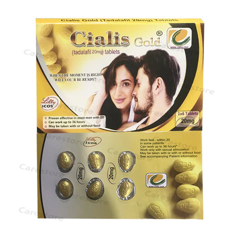Ci@lis Gold 20mg Pack of 6 Tablets